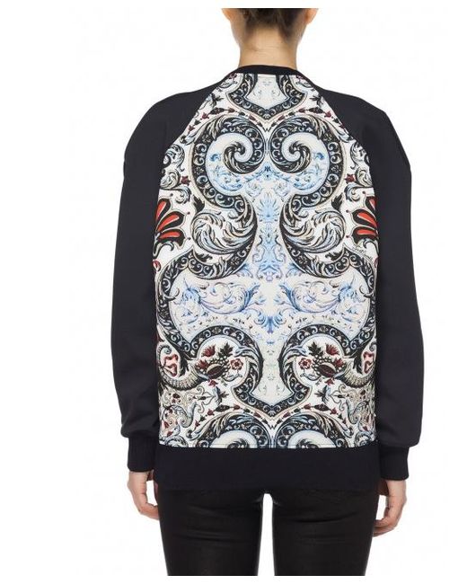 Just Cavalli Blue Round-Neck Sweater