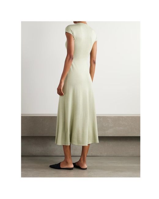 TOVE Green Lenore Midi Dress