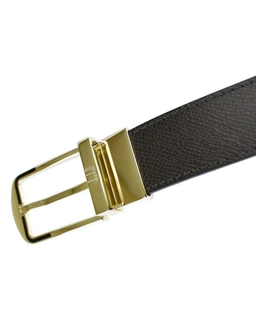 Dunhill Black Logo Belt for men