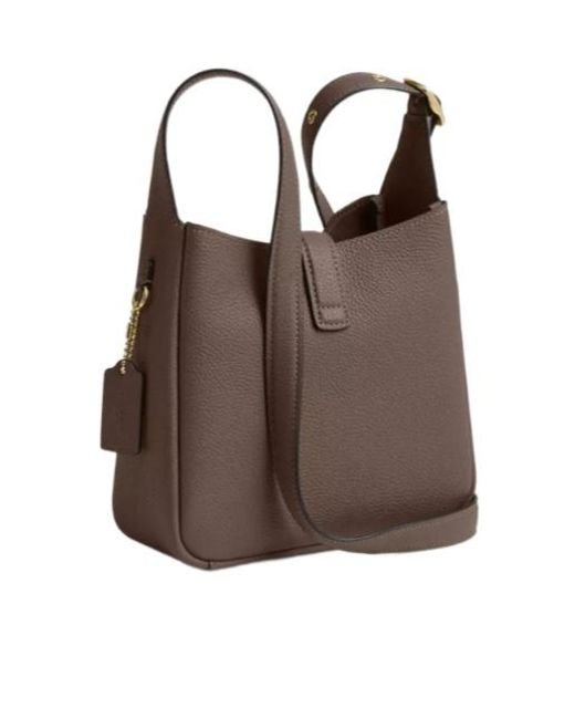 COACH Brown Hadley Mini Crossbody Bag