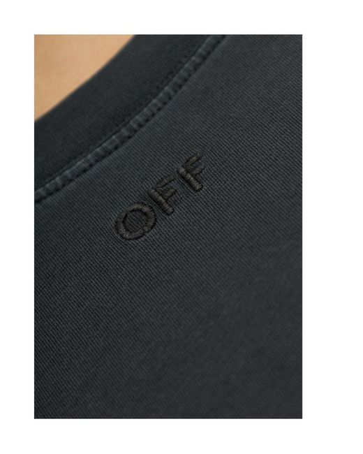Off-White c/o Virgil Abloh Black Short-Sleeved T-Shirt