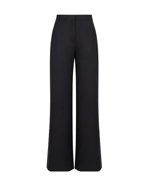 Max Mara Blue Studio Mozart High-Waist Pants