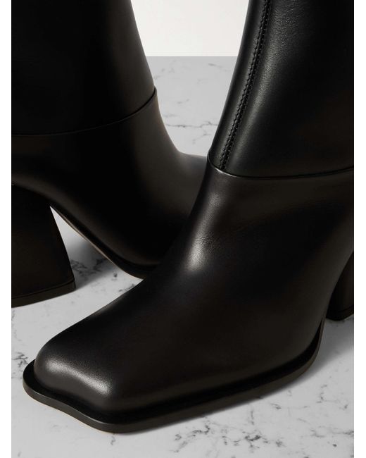 Loewe Black Onda Two-Toned Heeled Boots