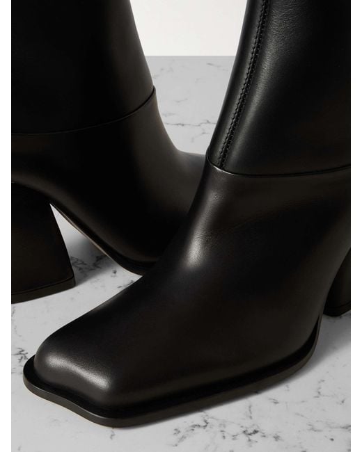 Loewe Black Onda Two-Toned Heeled Boots