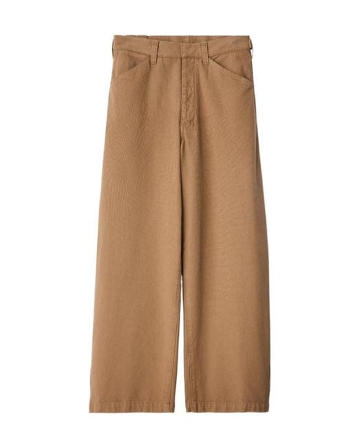 Lemaire Natural Oversized Workwear Pants for men