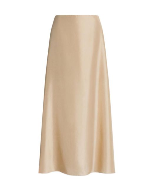 Alberta Ferretti Natural Skirts