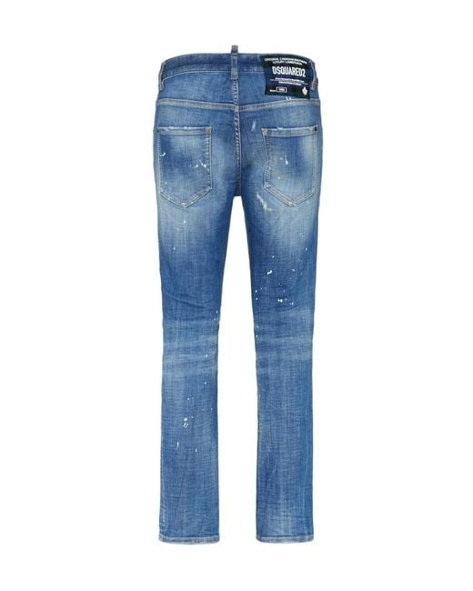 DSquared² Blue Cool Girl Distressed Jeans
