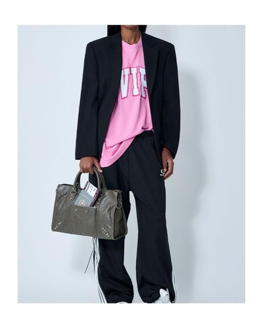 Balenciaga Blue Open-Front Blazer