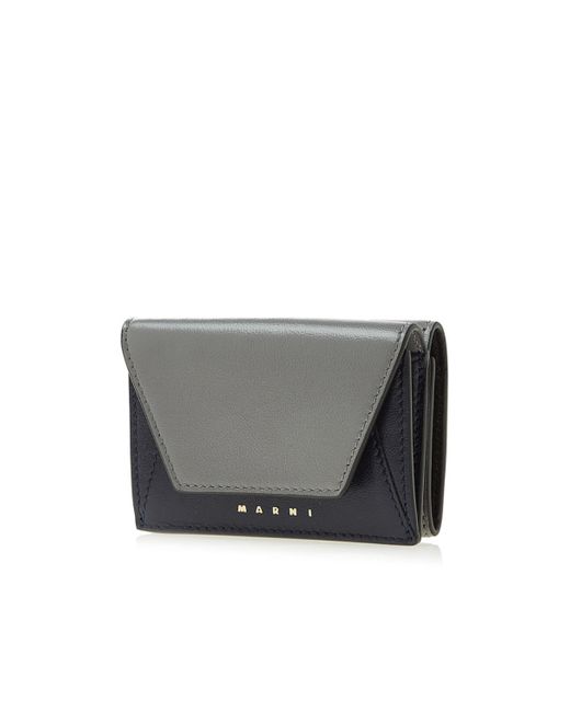 Marni Gray Folding Wallet