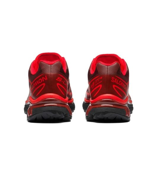 Salomon Lab Red Salomon Xt-6 Lace-Up Sneakers for men