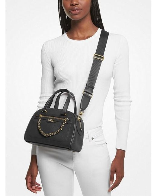 MICHAEL Michael Kors Black Williamsburg Chained Small Crossbody Bag