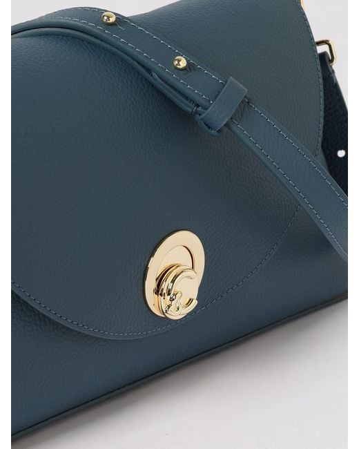 Coccinelle Blue Nikla Medium Shoulder Bag