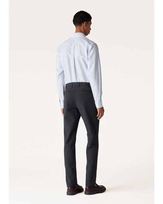 Loro Piana Black Belt-Loop Casual Pants for men