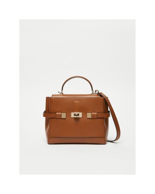 Max Mara Brown Margaux Tote Bag