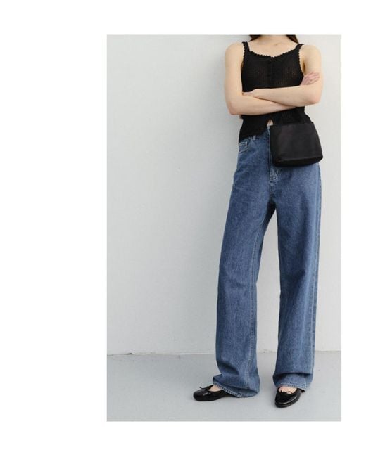 DUNST Blue Belt Loop Jeans