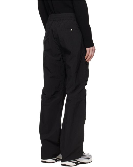 DIESEL Black P-Danzel Straight-Leg Cargo Trousers for men