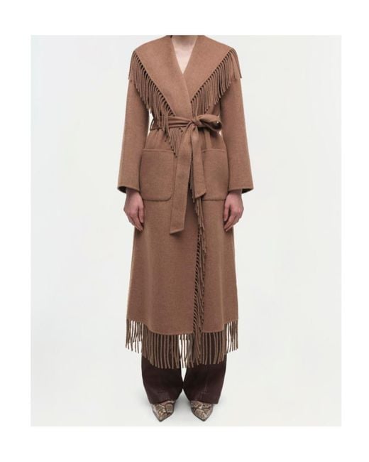 Jonathan Simkhai Brown Carrie Coat