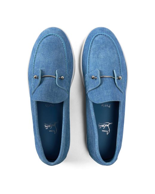 Christian Louboutin Blue Versatile Loafers for men