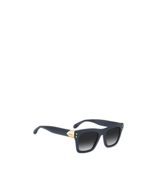 Isabel Marant Blue Square Frame Sunglasses