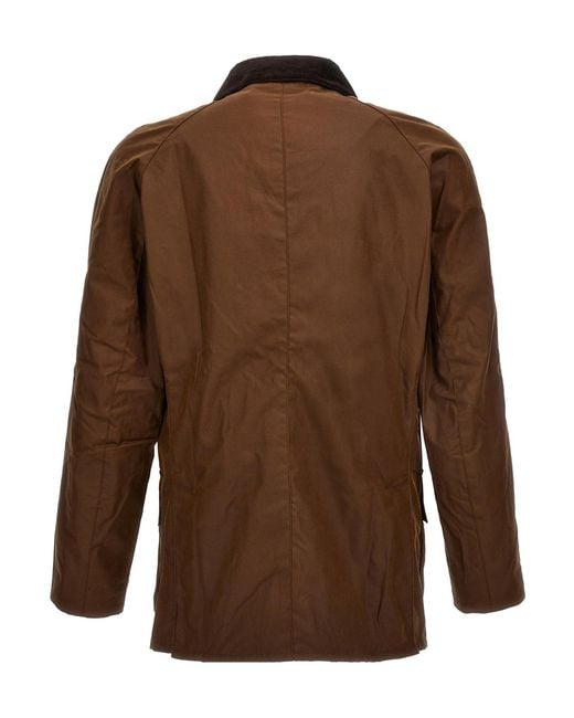 Barbour Brown Ashby Casual Jacket for men