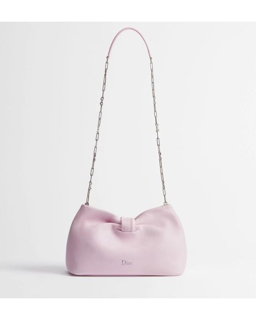 Dior Pink Small Bow Bag