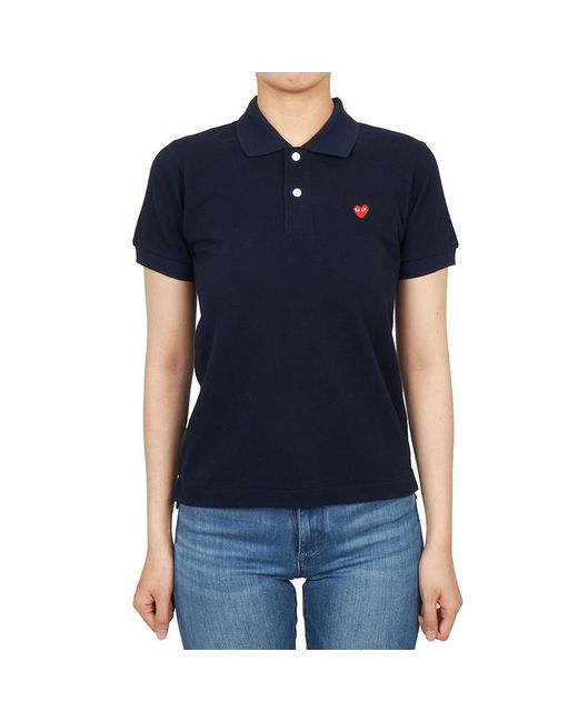 Comme des Garçons Black Short-Sleeved Polo Shirt