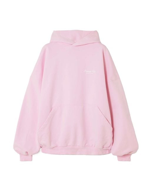 Balenciaga Pink Beverly Hills Oversized Hoodie