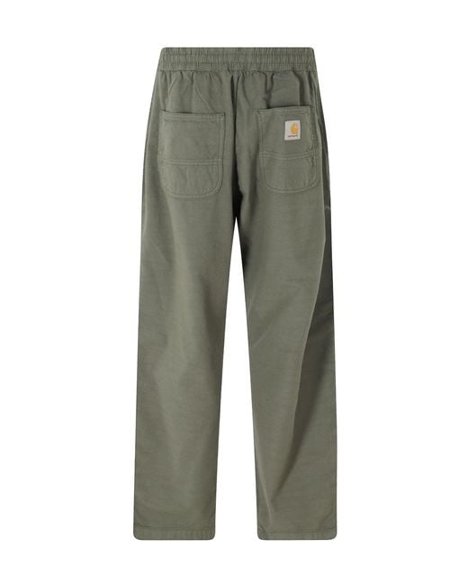 Carhartt Gray Elastic Waist Casual Pants for men