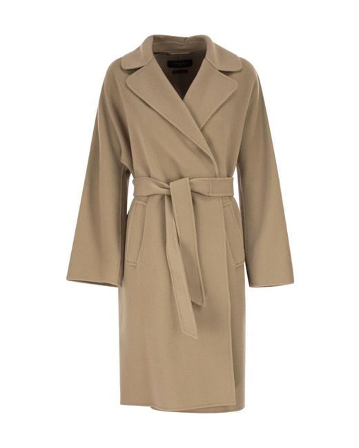 Weekend by Maxmara Natural Civada Belted Coat