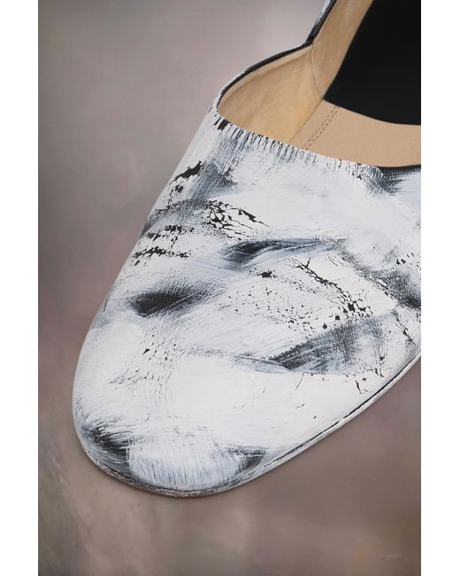 Maison Margiela White Bianchetto Grecian Slippers for men