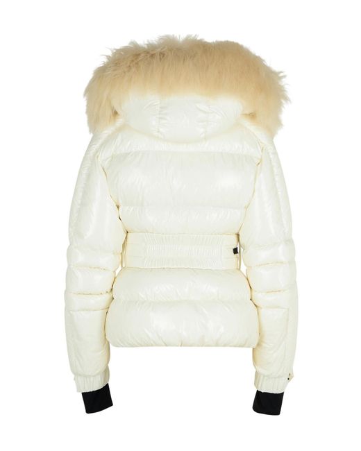 Moncler Multicolor 'Valdivia' Laqu㨠Nylon Down Jacket