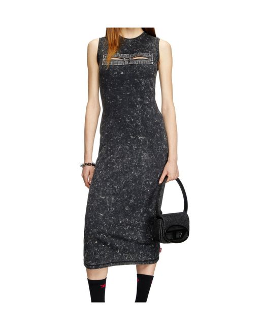 DIESEL Black 1Dr Logo Plaque Shoulder Bag