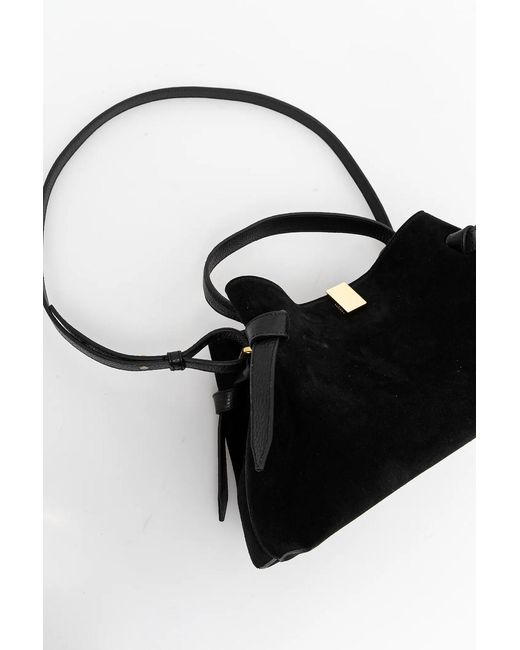 Yuzefi Black Gyoza Shoulder Bag