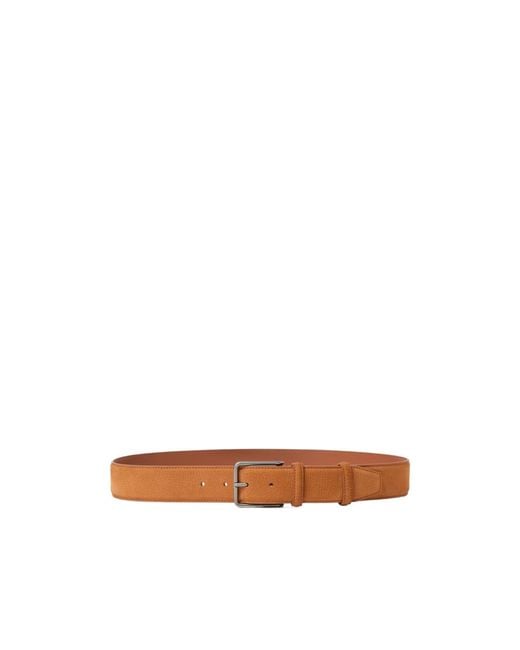 Loro Piana Brown Mayfair Belt for men
