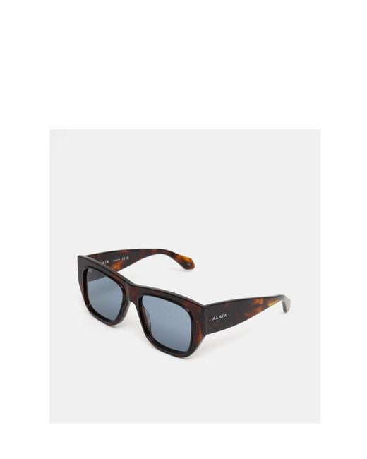 Alaïa Multicolor Alaïa Azzedine Rectangular Sunglasses