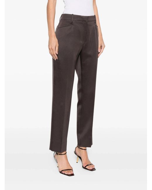 Tom Ford Gray Trousers With Belt Loops