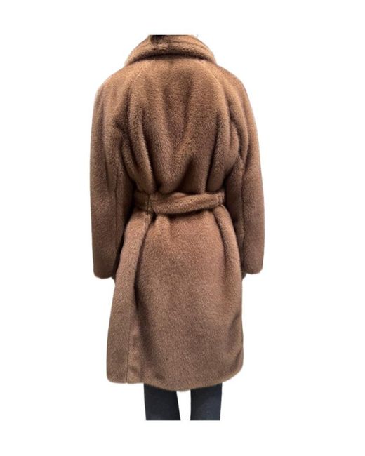 Max Mara Brown Long-Sleeved Coat