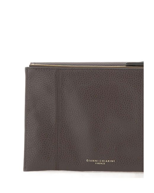 Gianni Chiarini Brown Vicky Clutch Bag