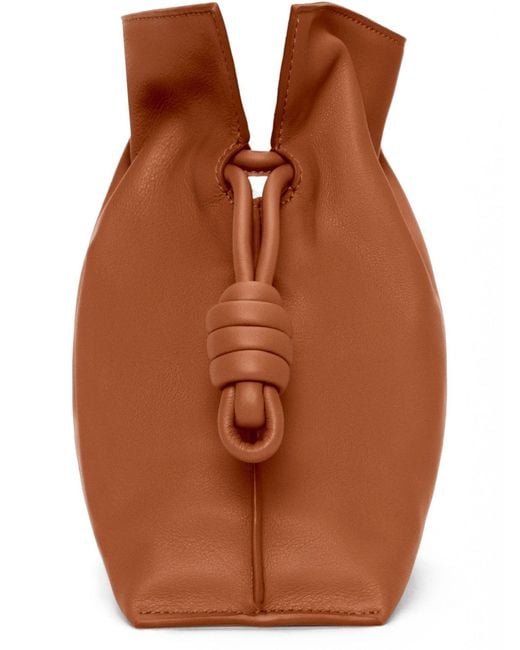 Loewe Brown Medium Flamenco Clutch