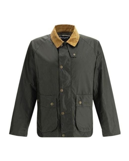 Barbour Gray Bedale Jacket for men