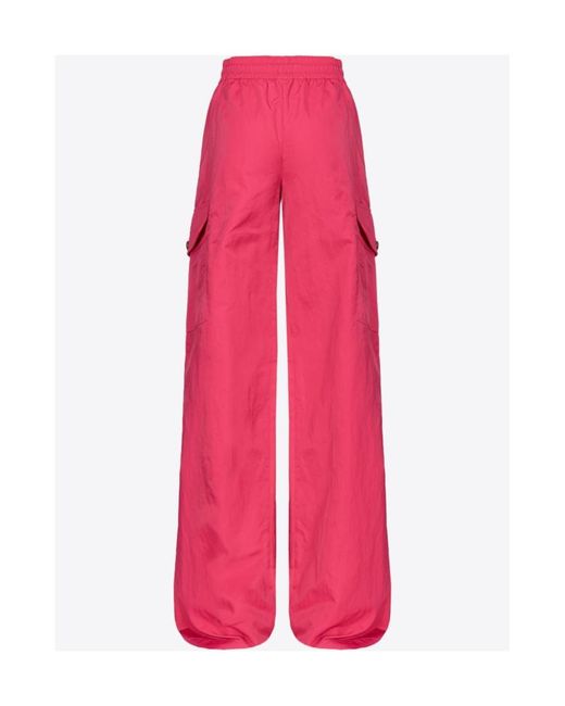 Pinko Pink Pocoyo Carg- Pocket Trousers