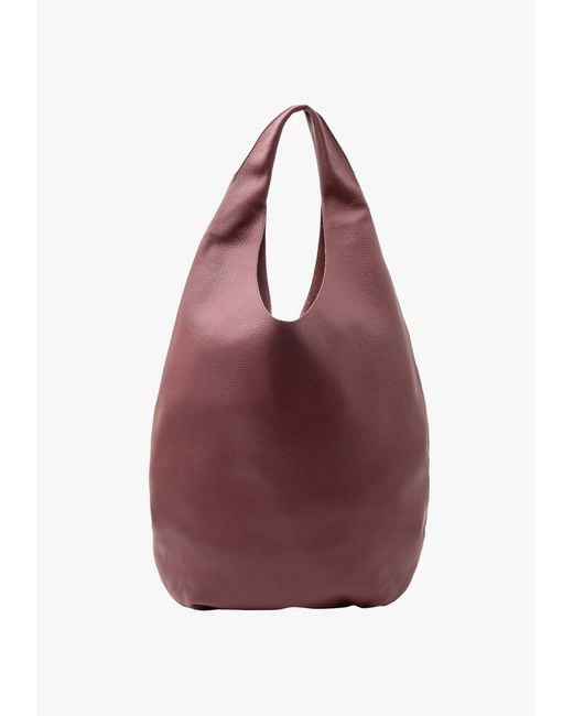 A.P.C. Red Le Neige Hobo Shoulder Bag