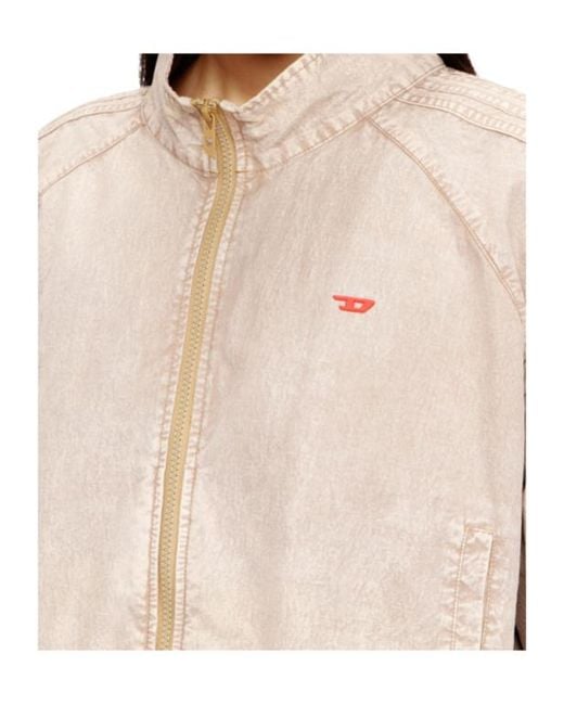 DIESEL Pink Windbreaker