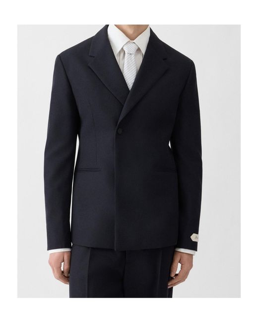 Jacquemus Blue Melo Single-Breasted Blazer for men