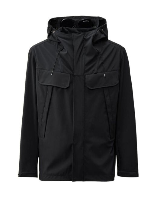 C P Company Black Medium Jacket for men