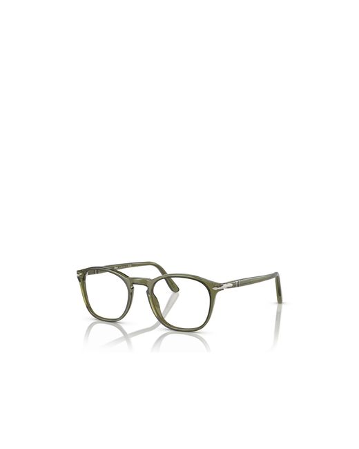 Persol Metallic Square Frame Glasses for men