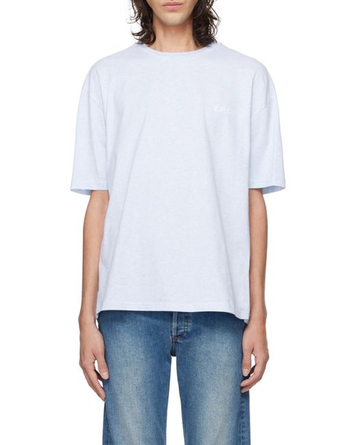 A.P.C. White Ava Cotton T-Shirt for men