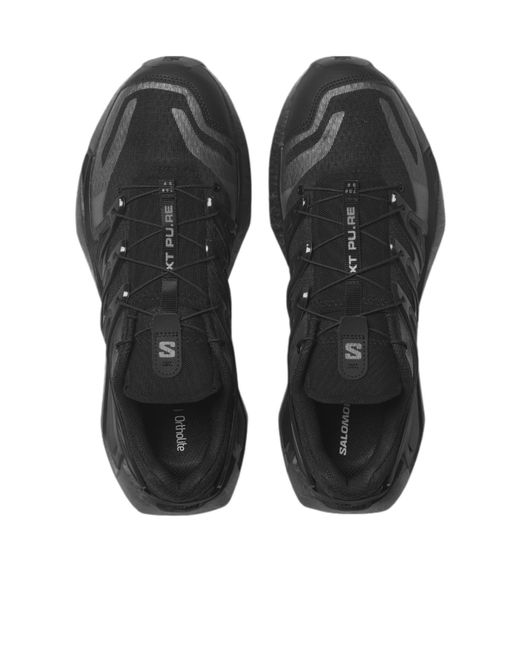 Salomon Lab Black Salomon Xt Pu.Re Lace-Up Sneakers for men