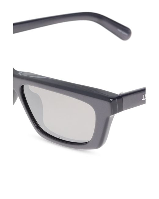 Jacquemus White Full Frame Sunglasses for men
