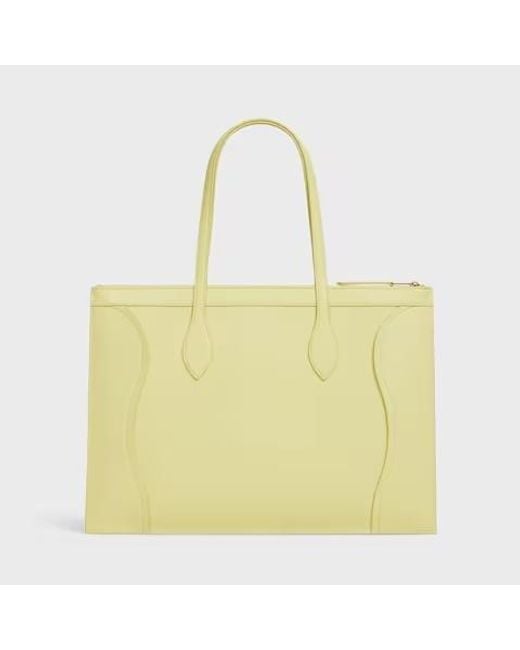 Céline Yellow Flat Luggage